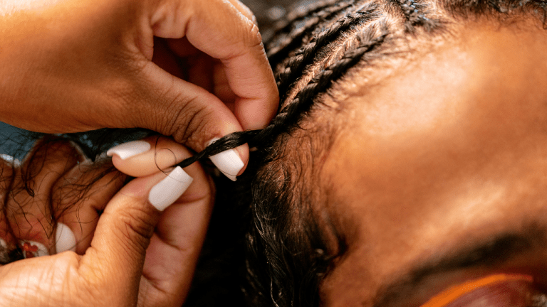 ways to take care of natural hair while in braids