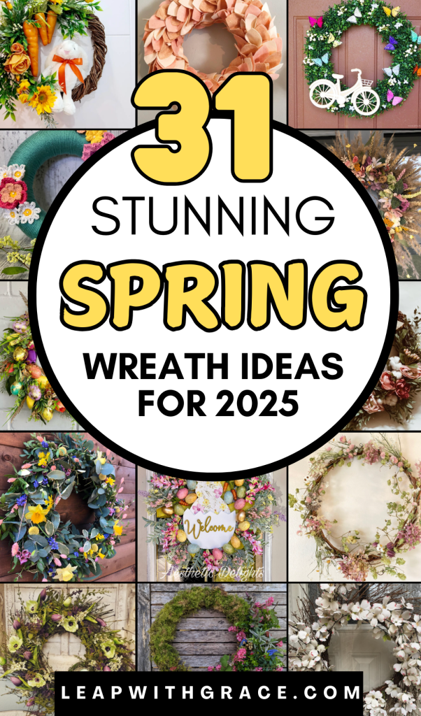31 stunning spring wreath ideas for 2025