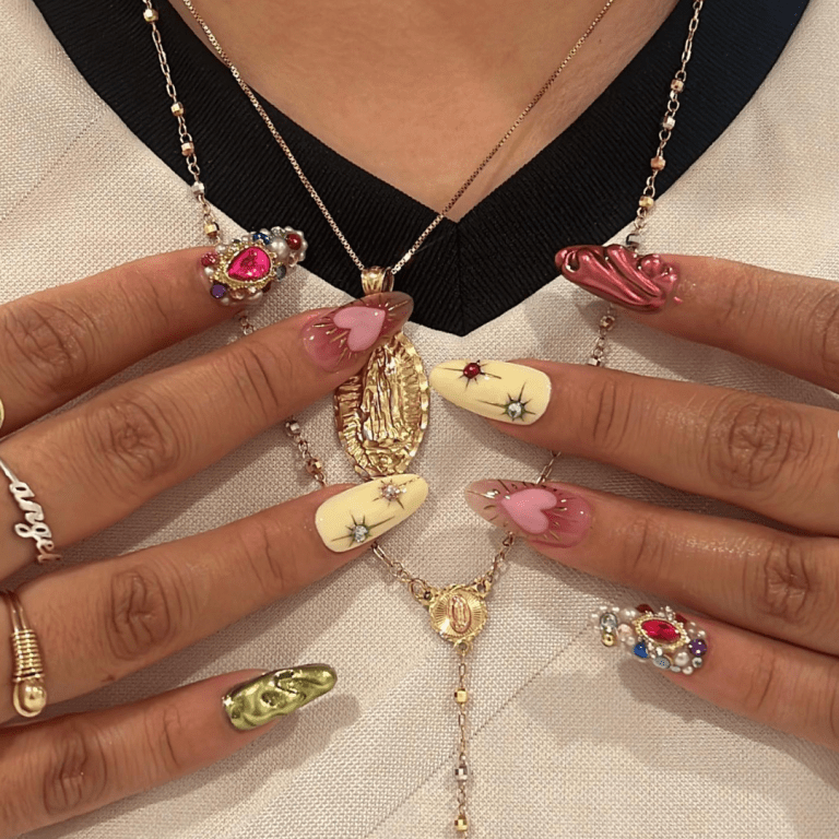 48 Beautiful Spring Nail Design Inspirations that are Trendy