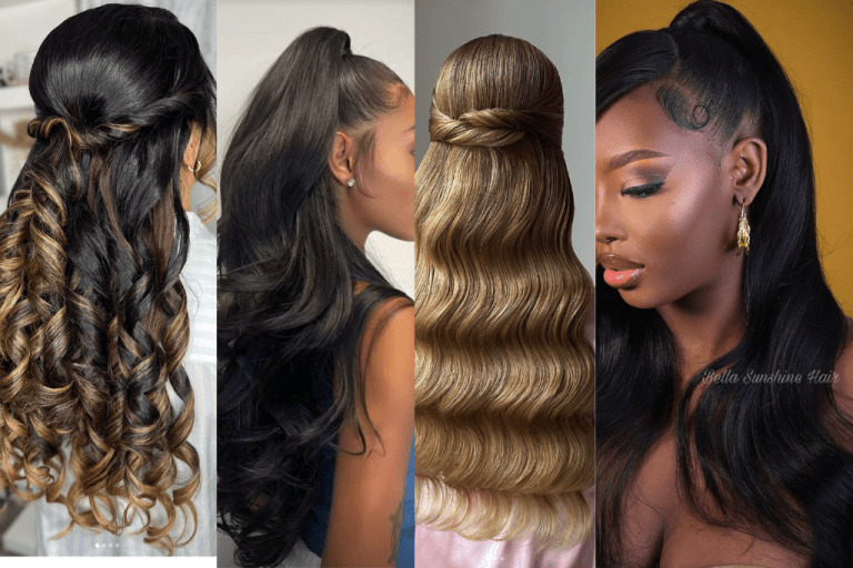 35 Stunning Half-Up Half-Down Prom Hairstyles: Perfect for Your Big Night!