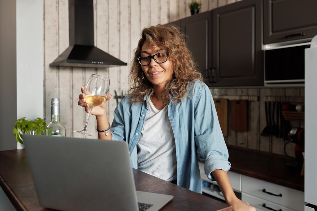 Photo Of Woman Holding Wine Glass