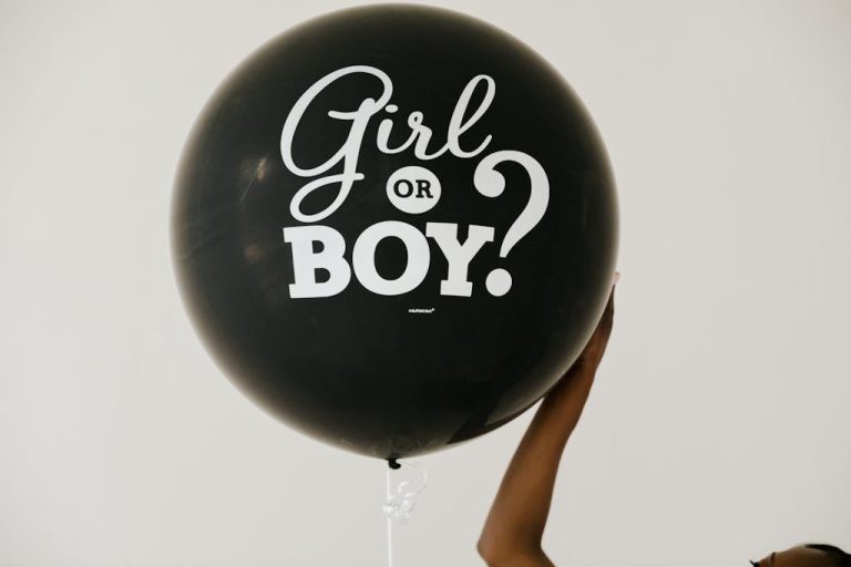 Photo of a Black Balloon Floating
