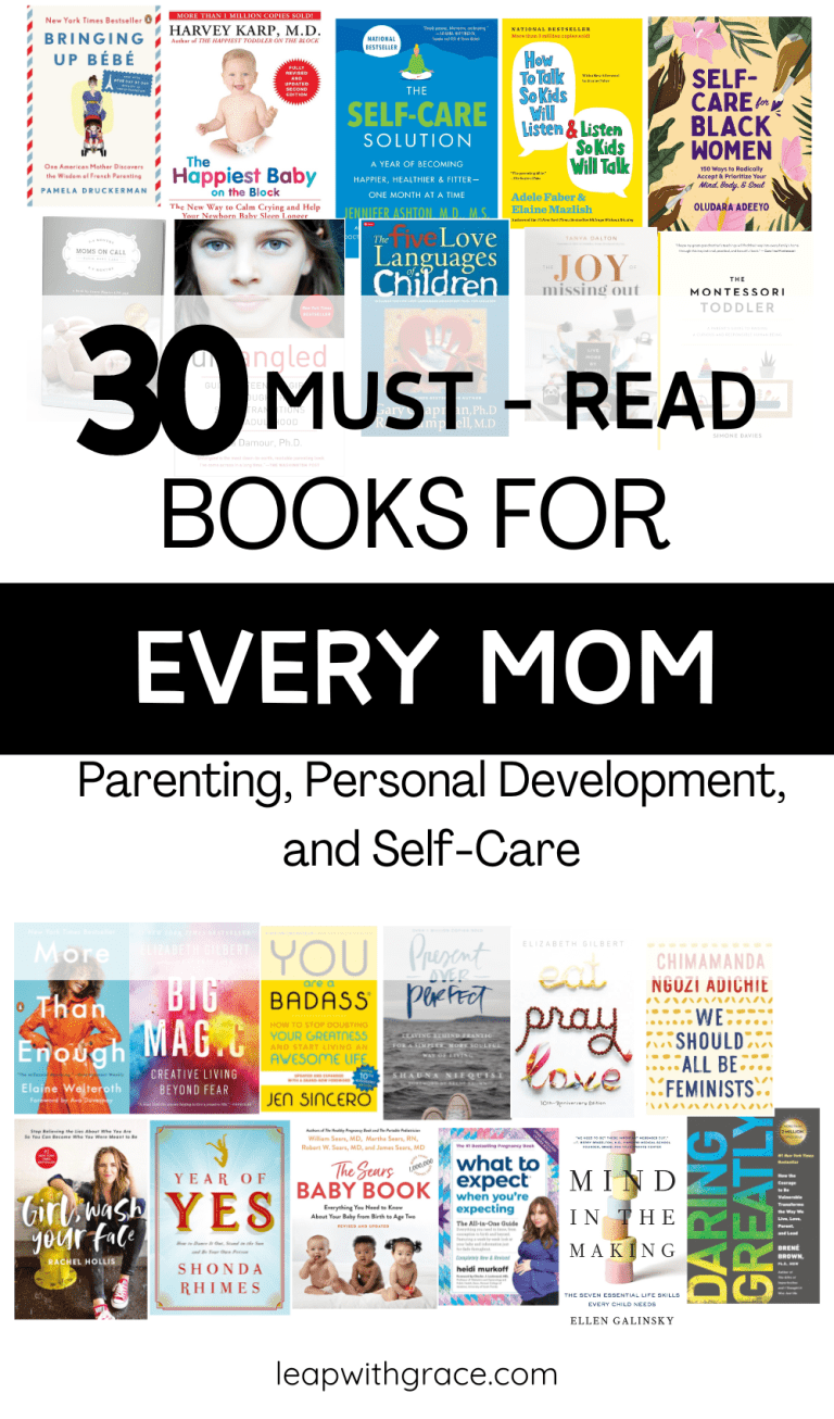 30 Must-Read Books for Every Mom: Parenting, Personal Development, and Self-Care