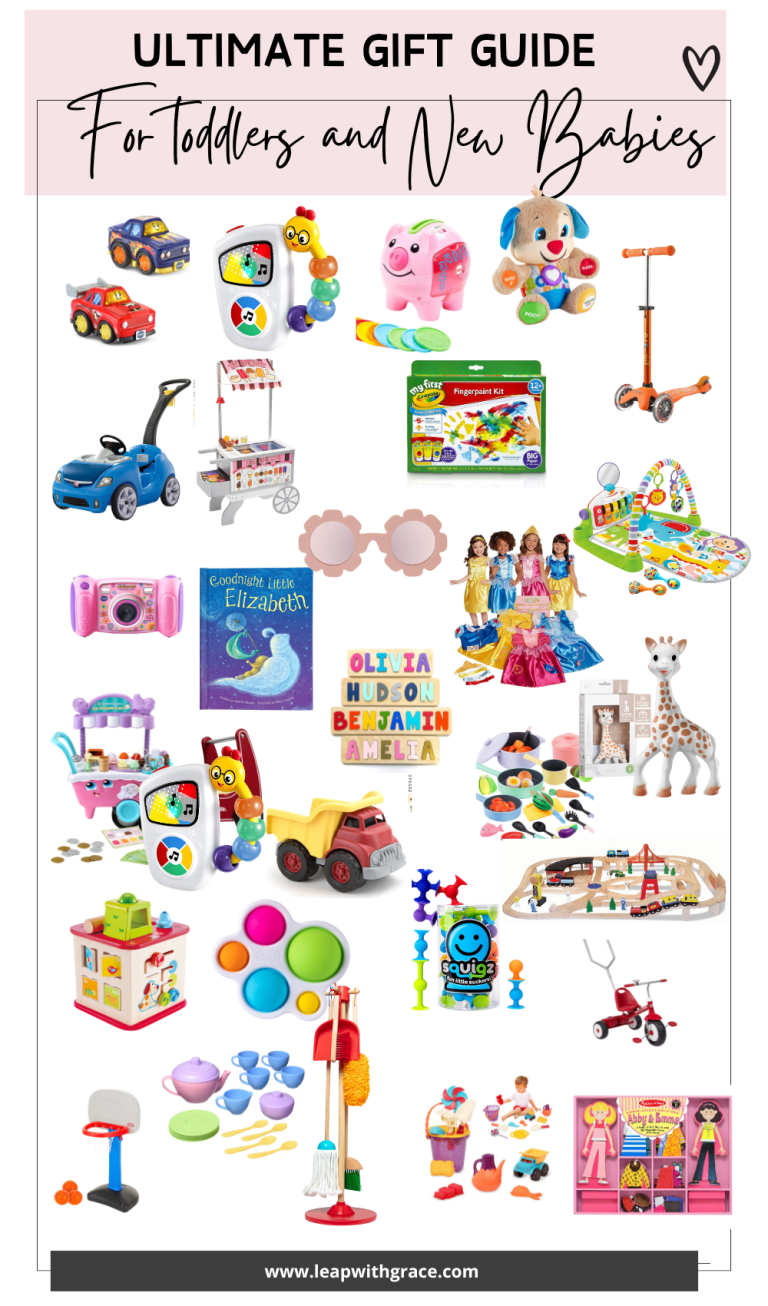 Ultimate Holiday Gift Guide: Top 37 No-Junk Gift Ideas for Toddlers (and New Babies) That They’ll Absolutely Love