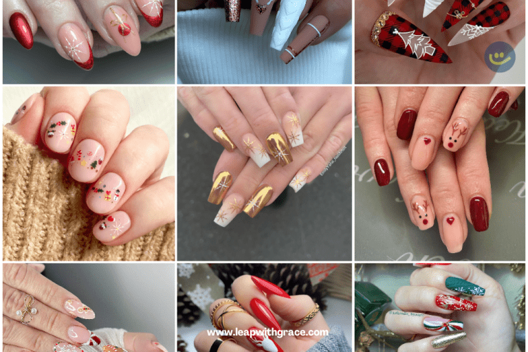 60 Creative Christmas Nail Ideas