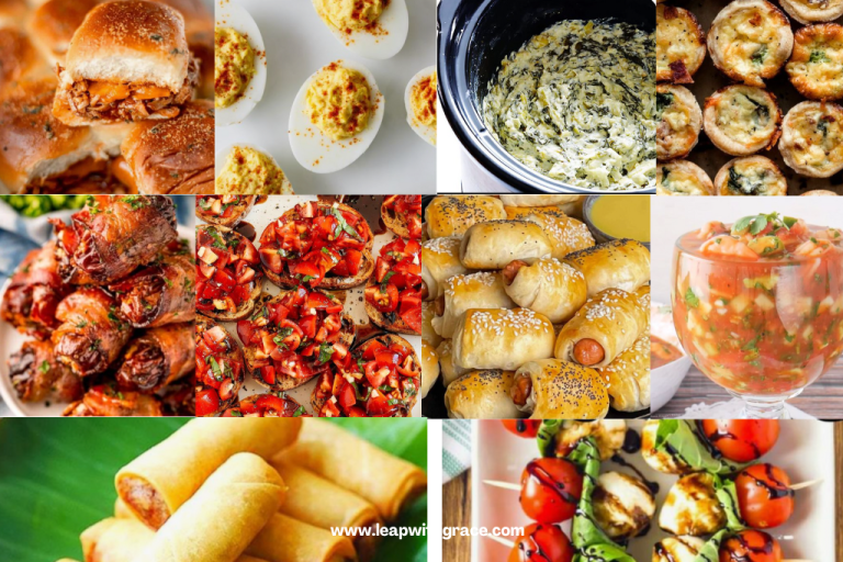 50 Easy and Delicious Appetizers for Your Holiday Party