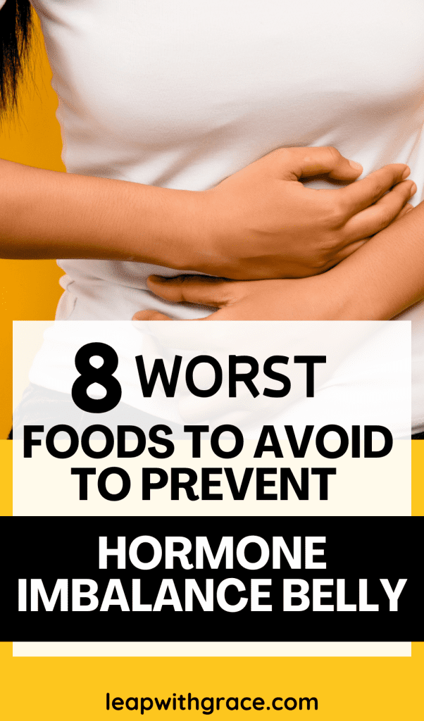 8 FOODS TO AVOID FOR HORMONAL BALANCE AND WEIGHTLOSS