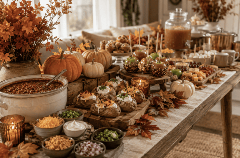 22 Fall Food Bar Ideas for Cozy Season Entertaining