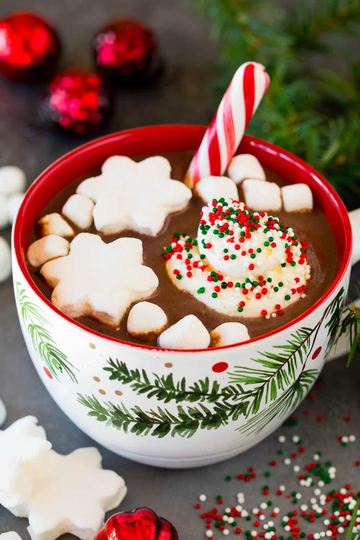 Christmas hot chocolate